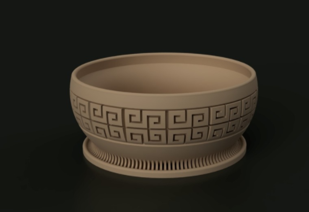 Vaso Decorativo planta suculenta Cor: Cinza