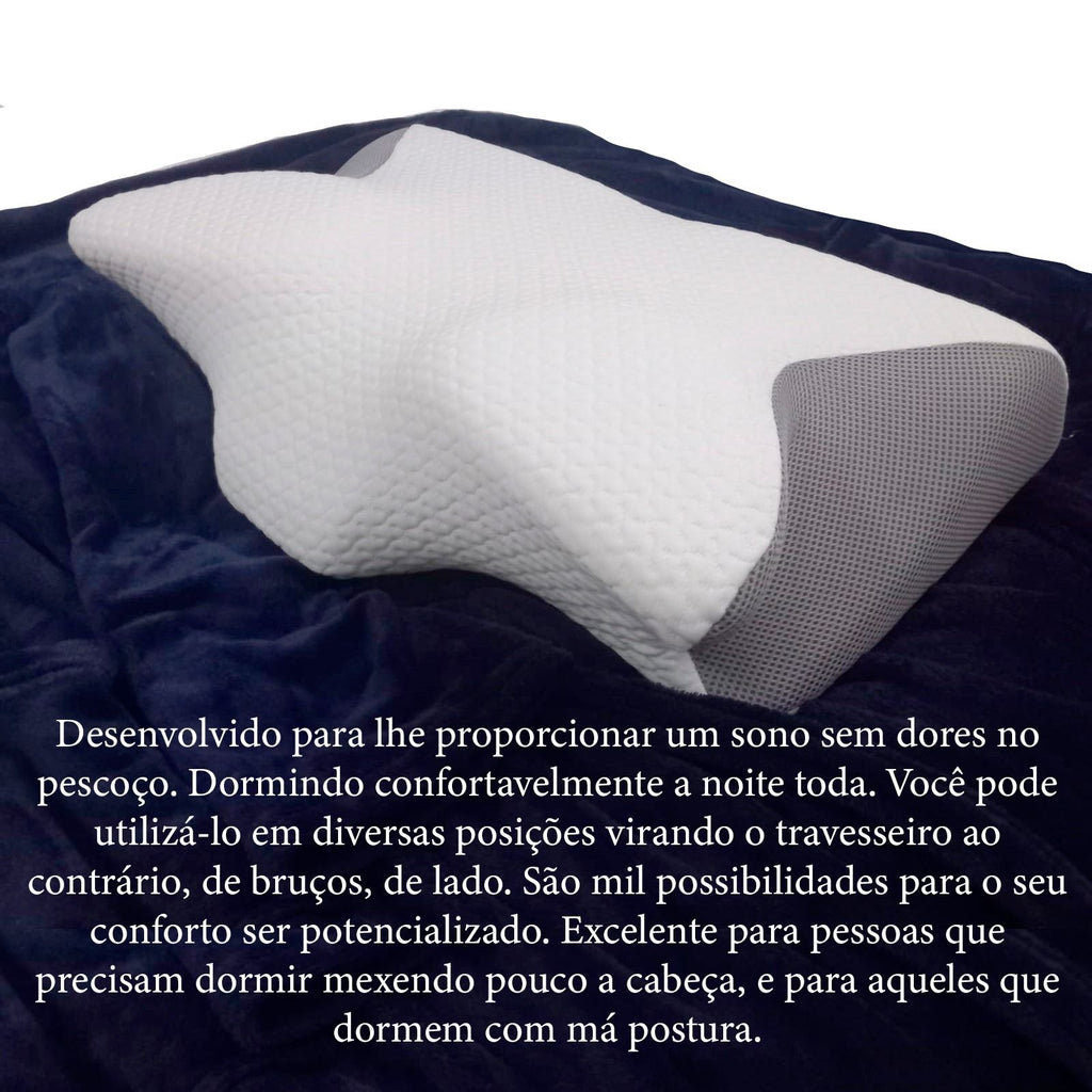 Travesseiro Cervical Ortopédico Postural