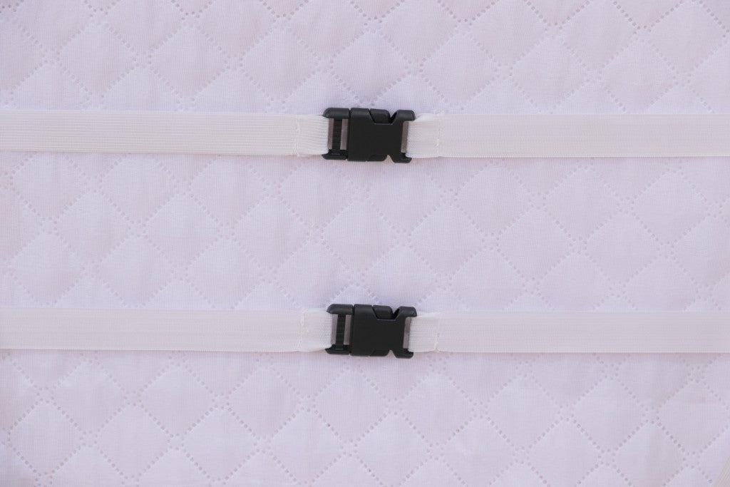 Saia Para Cama Box Colchobox Elasticada Ajustavel Solteiro Casal Queen Branca (5677)
