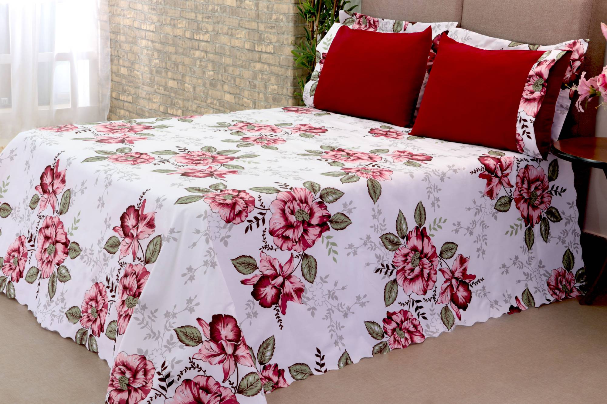 Colcha Bel Queen 03 pçs Amapola (6133)