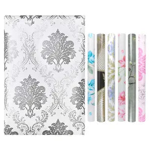 Papel de Parede PVC Liso Cores Sortidas 45cm x 5m