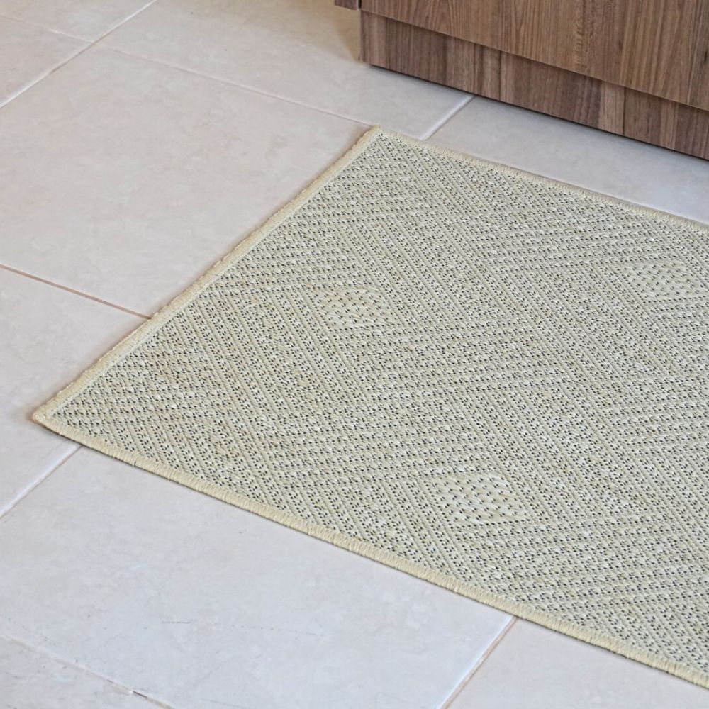 Tapete Passadeira Sisal Lancer 1 Peça 2,65m x 66cm 87% Polipropileno / 13% Poliéster
